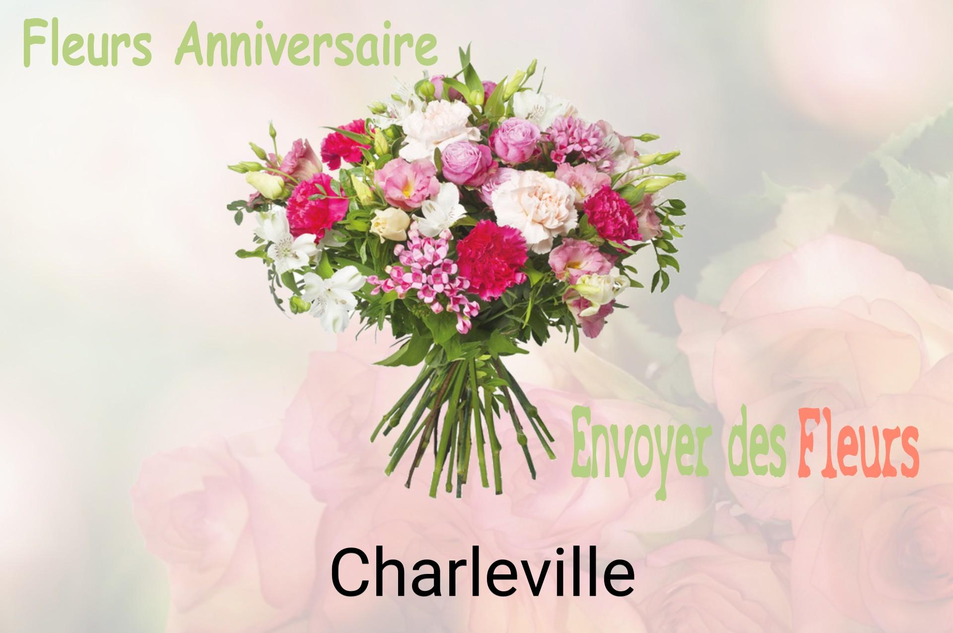 Bouquet de fleurs d’anniversaire livré à Charleville